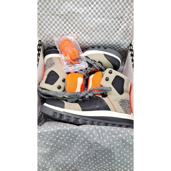 Adidas Stella McCartney Eulampis Hiking Boot Women Size 9 Orange New High Top - Picture 6 of 16